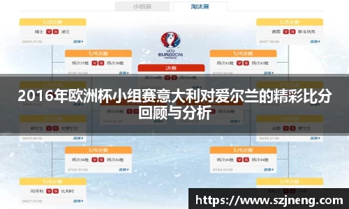 2016年欧洲杯小组赛意大利对爱尔兰的精彩比分回顾与分析